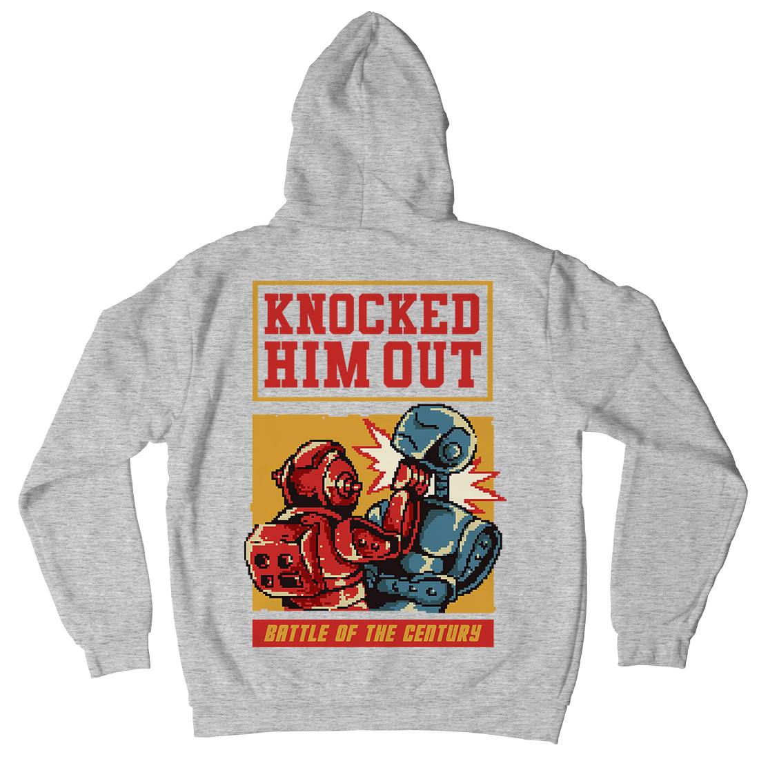 Knocked Him Out Kids Crew Neck Hoodie Space B923