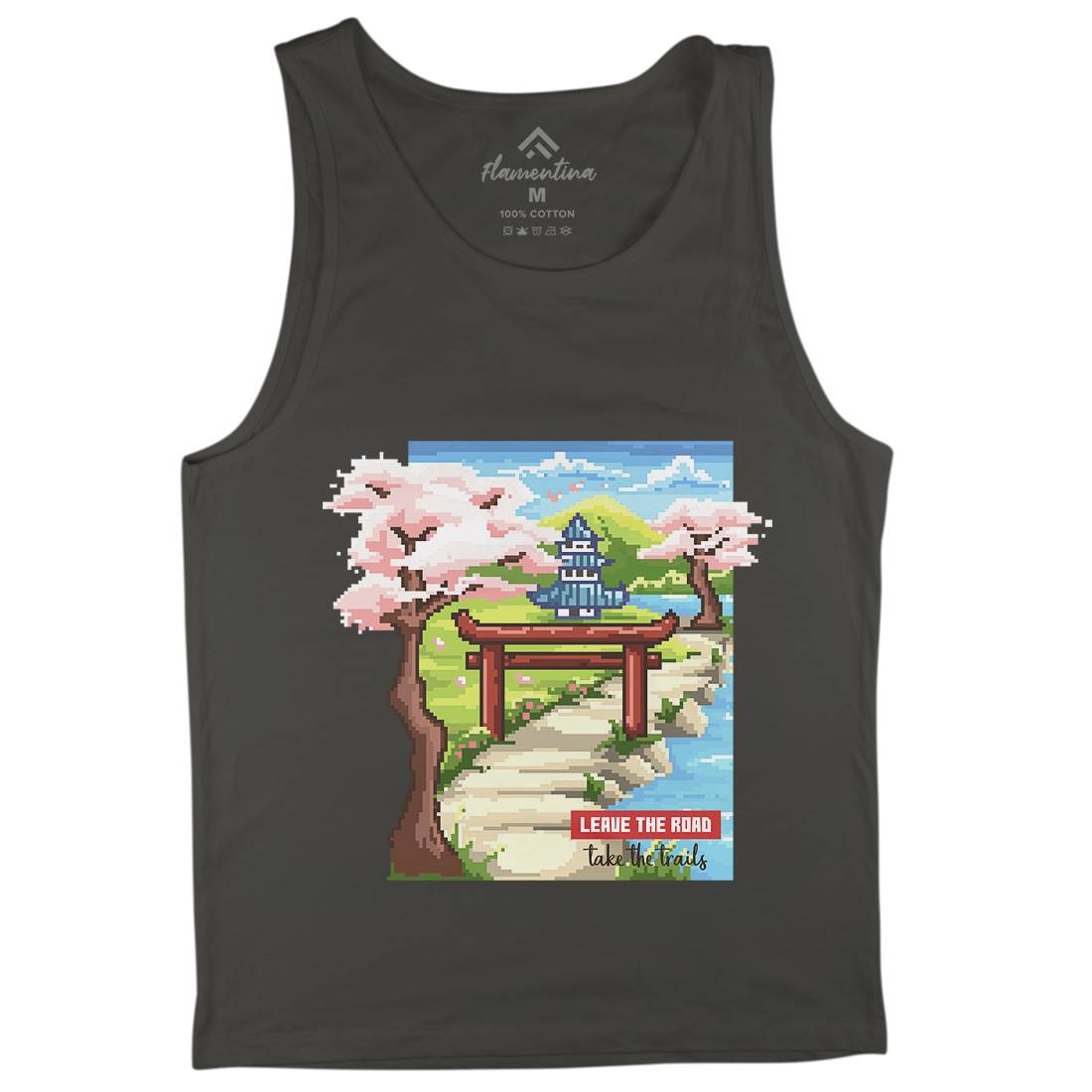 Leave The Roads Take The Trails Mens Tank Top Vest Nature B924
