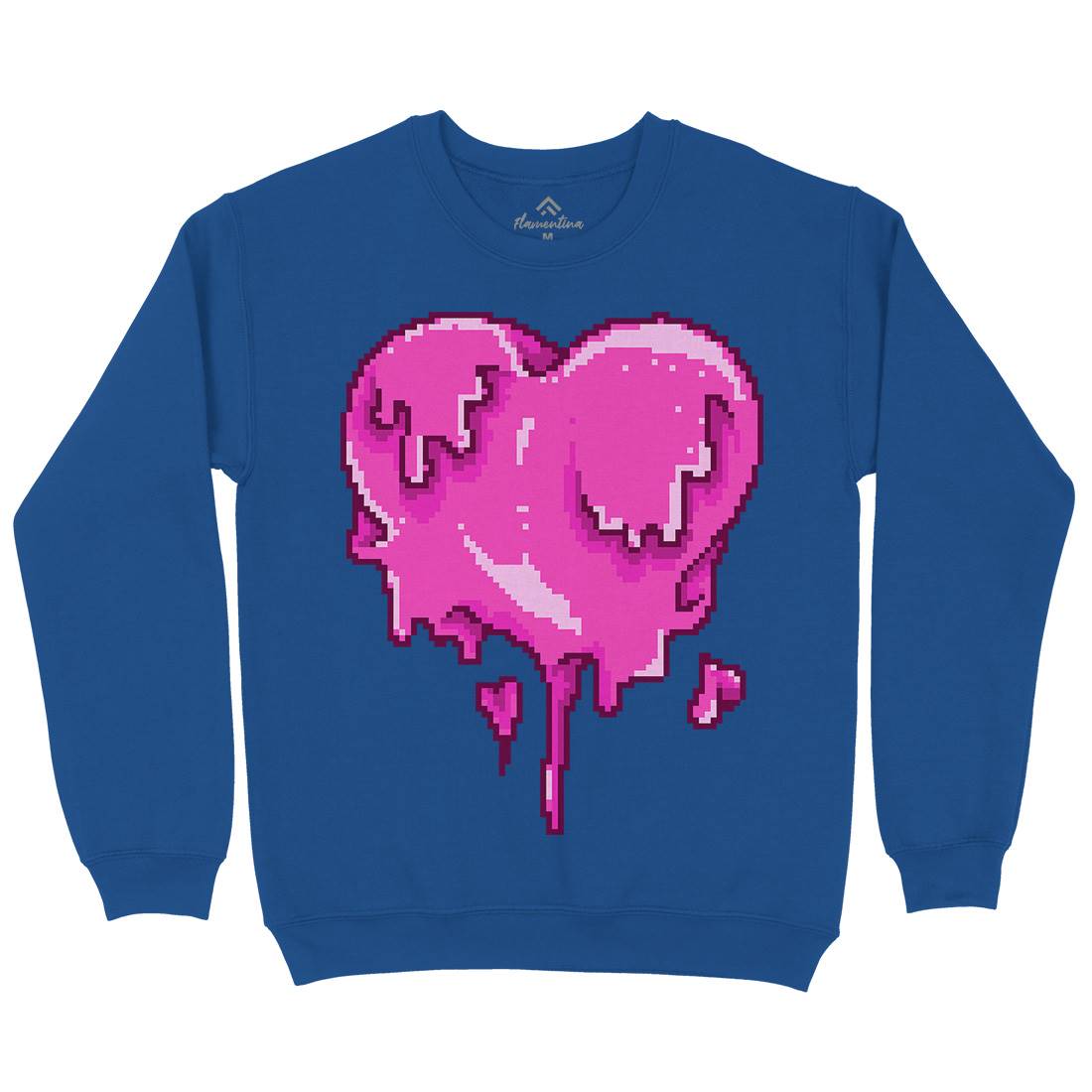 Love Melt Kids Crew Neck Sweatshirt Retro B927