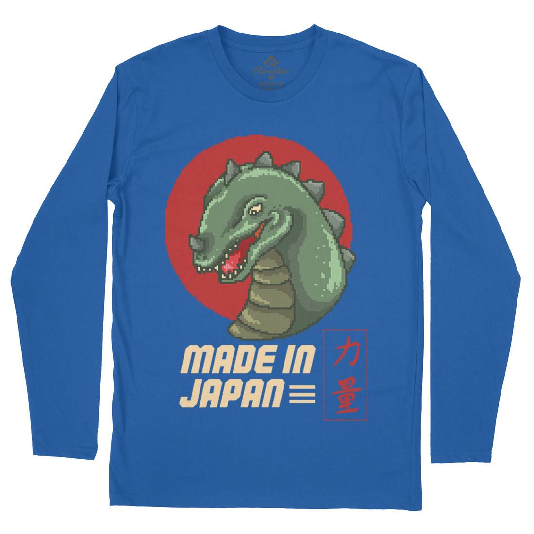 Made In Japan Mens Long Sleeve T-Shirt Horror B928
