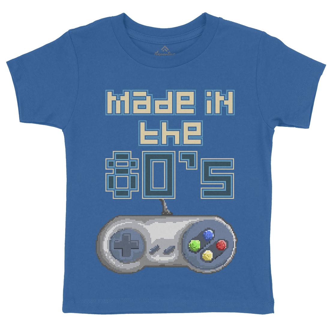 Made In Thes Kids Crew Neck T-Shirt Geek B929