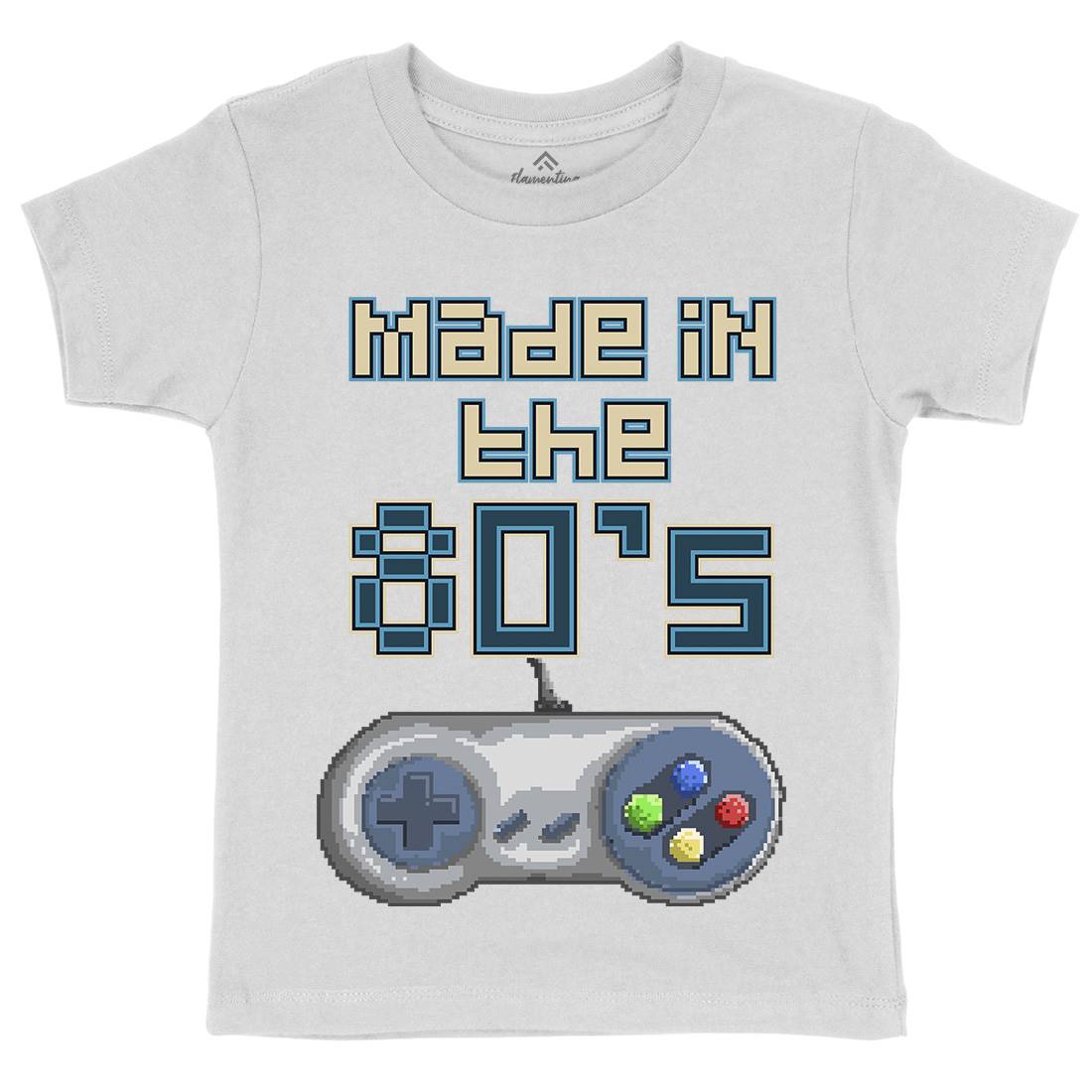 Made In Thes Kids Crew Neck T-Shirt Geek B929
