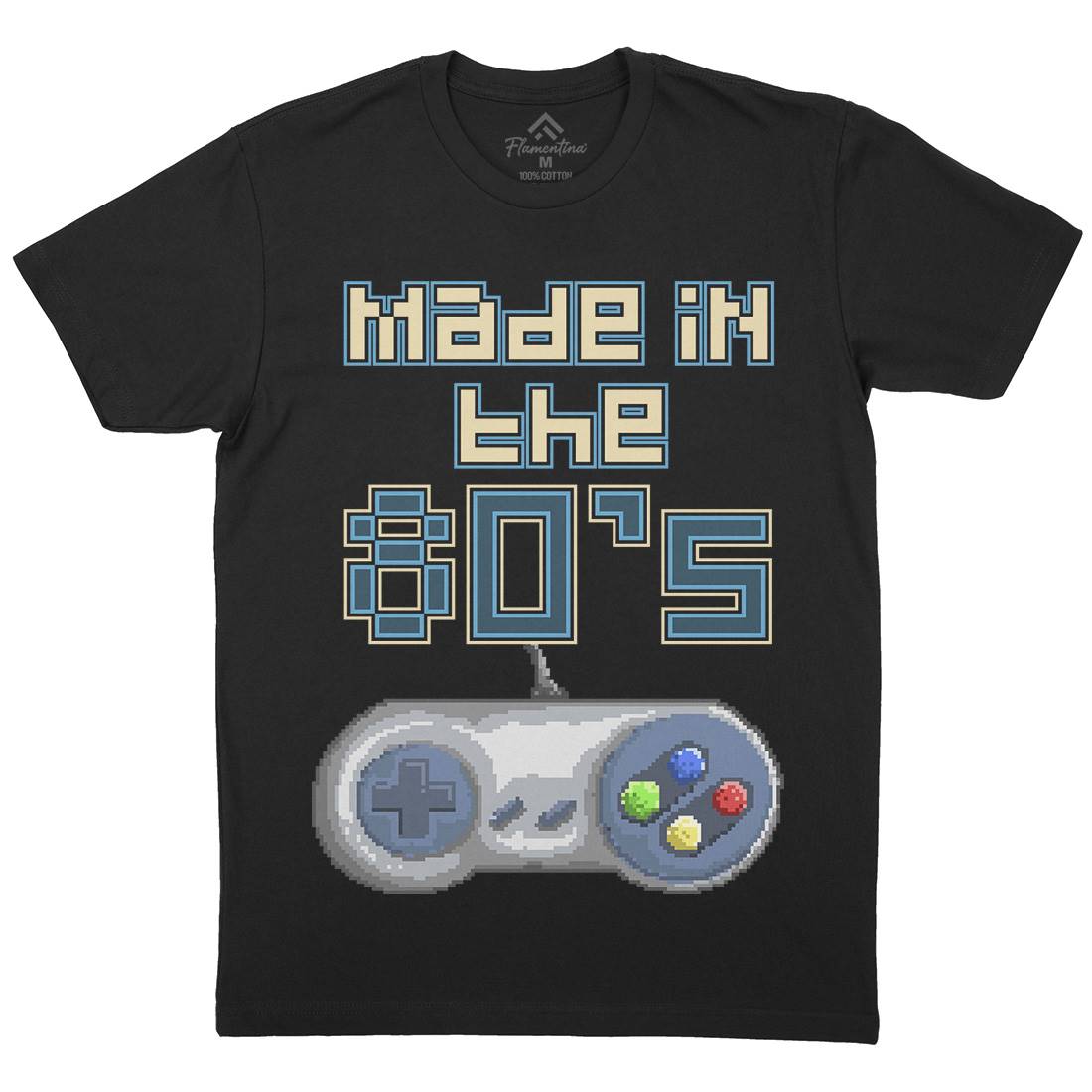 Made In Thes Mens Crew Neck T-Shirt Geek B929