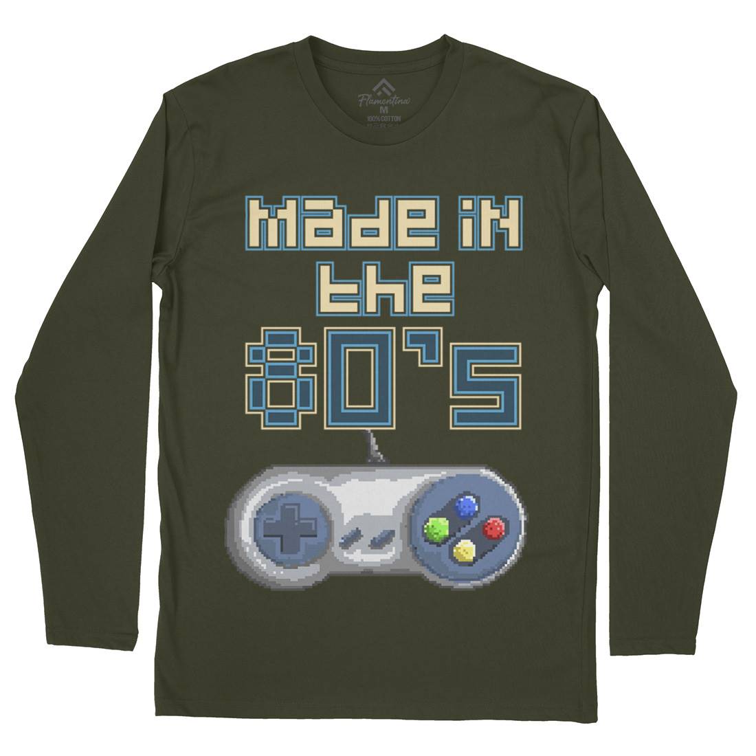 Made In Thes Mens Long Sleeve T-Shirt Geek B929