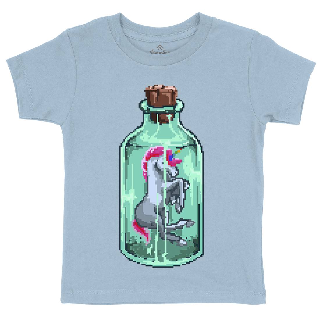 Mini Unicorn Kids Crew Neck T-Shirt Animals B932