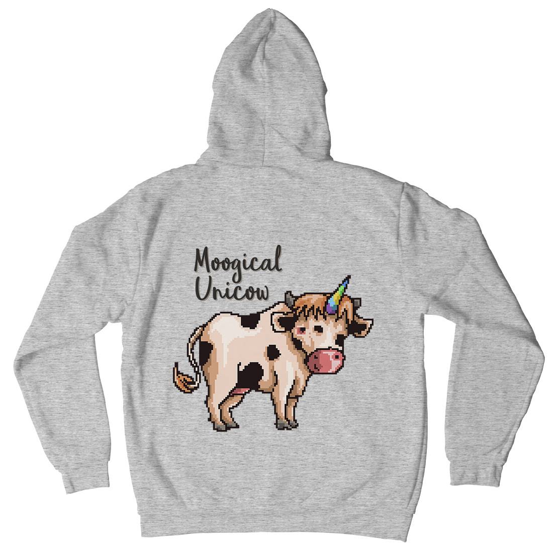 Moogical Unicow Mens Hoodie With Pocket Animals B933