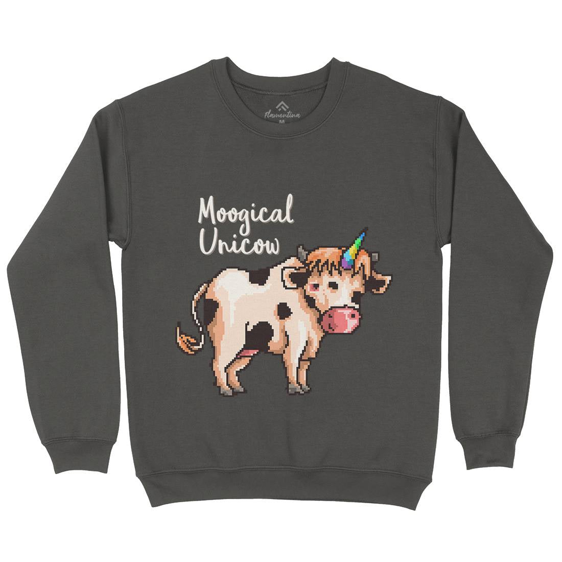 Moogical Unicow Kids Crew Neck Sweatshirt Animals B933