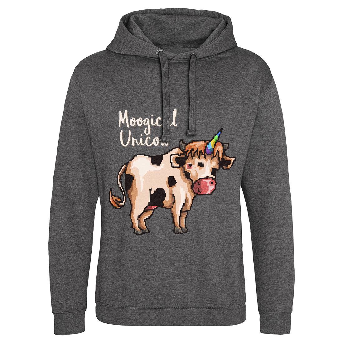 Moogical Unicow Mens Hoodie Without Pocket Animals B933