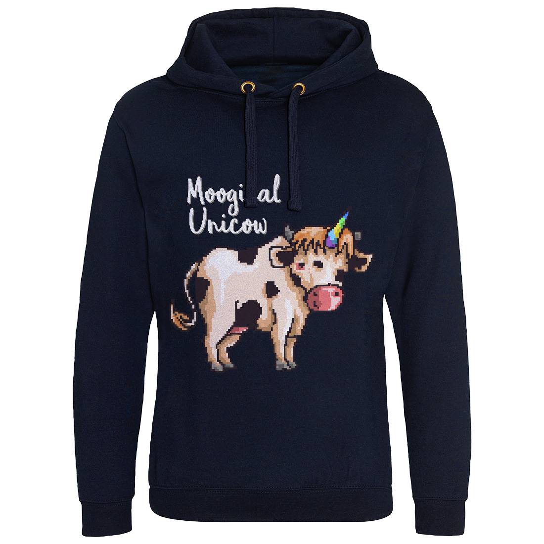 Moogical Unicow Mens Hoodie Without Pocket Animals B933