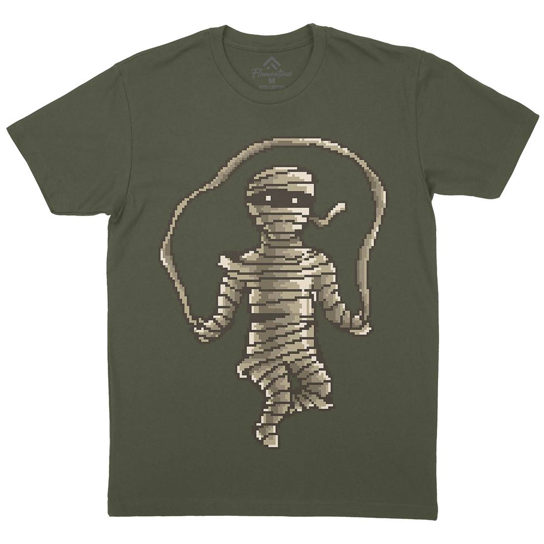 Mummy Workout Mens Crew Neck T-Shirt Retro B934