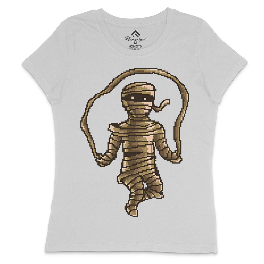 Mummy Workout Womens Crew Neck T-Shirt Retro B934