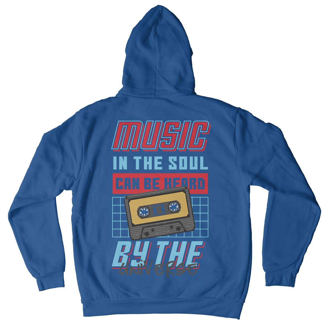 In The Soul Can Be Heard By The Universe Kids Crew Neck Hoodie Music B935