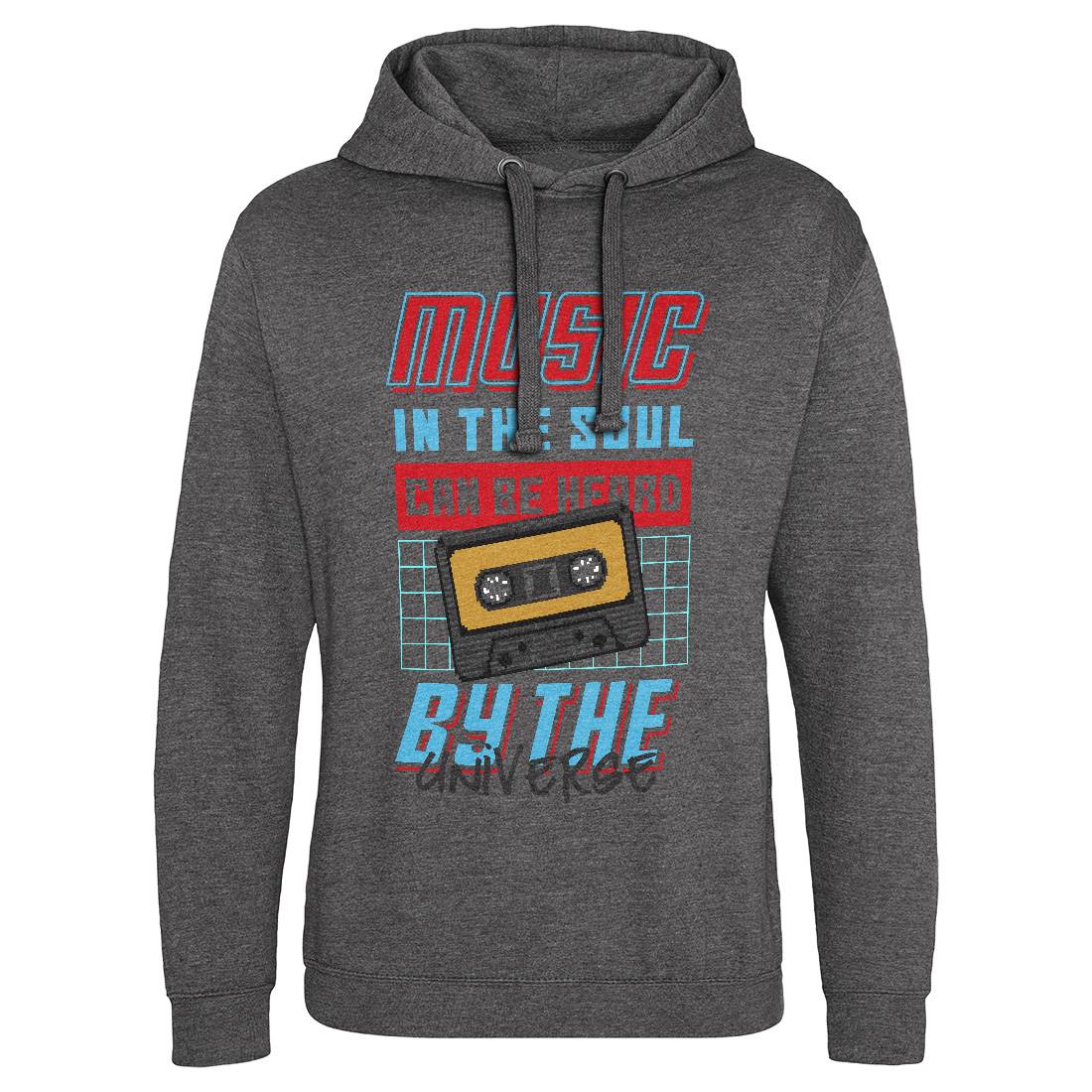 In The Soul Can Be Heard By The Universe Mens Hoodie Without Pocket Music B935