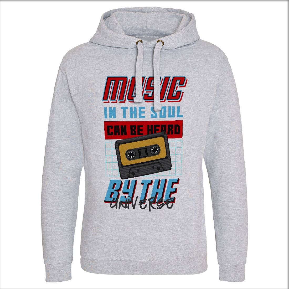 In The Soul Can Be Heard By The Universe Mens Hoodie Without Pocket Music B935
