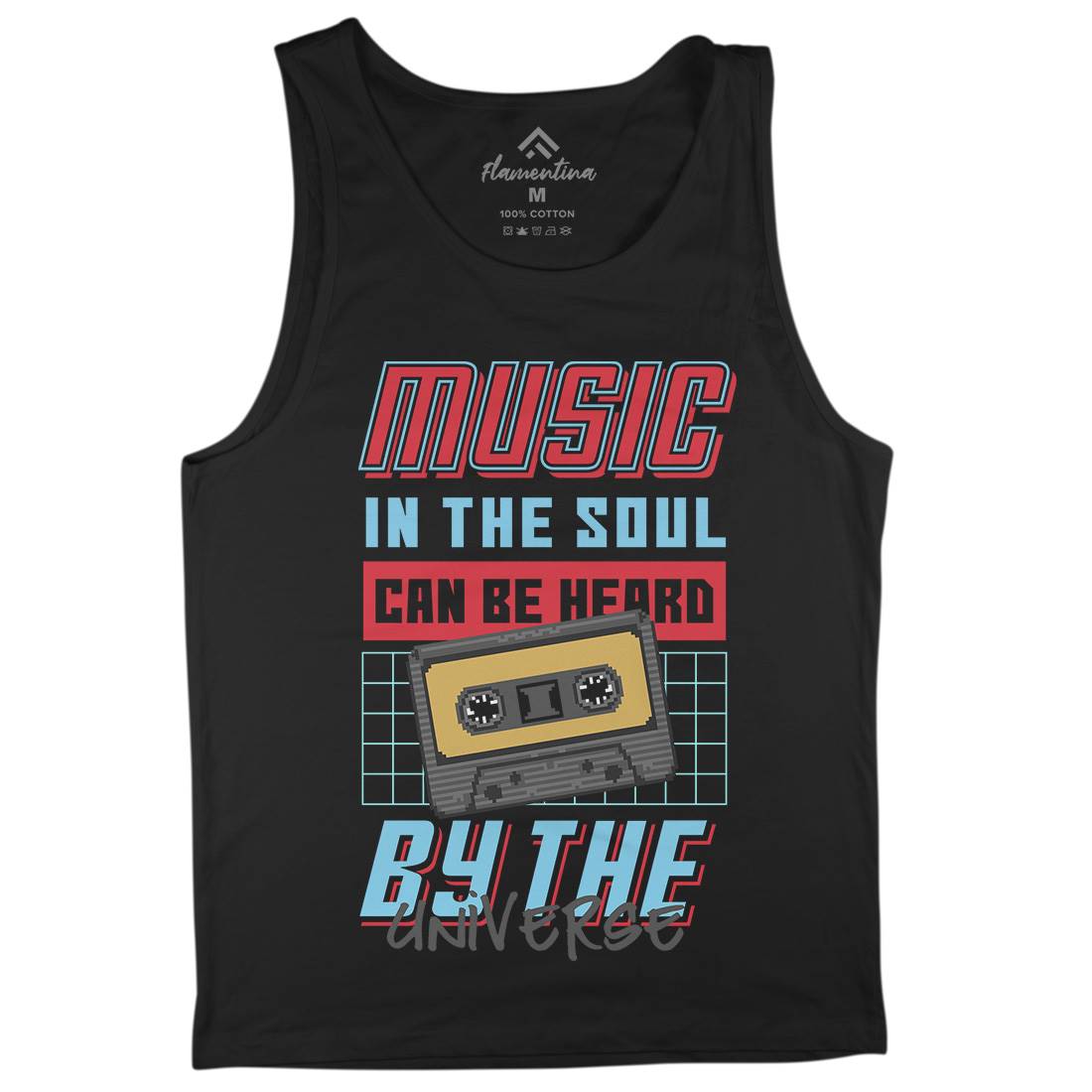 In The Soul Can Be Heard By The Universe Mens Tank Top Vest Music B935