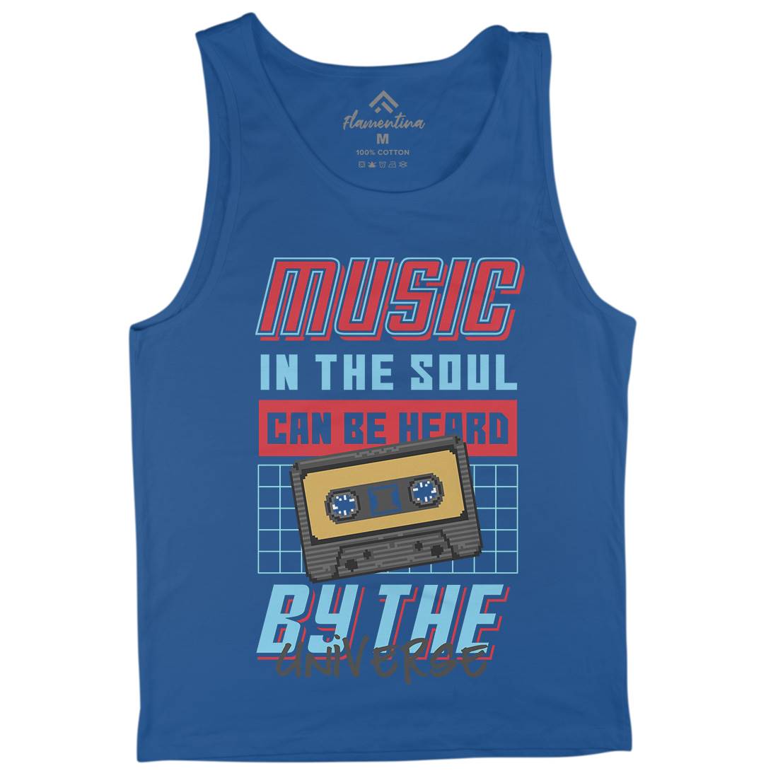 In The Soul Can Be Heard By The Universe Mens Tank Top Vest Music B935