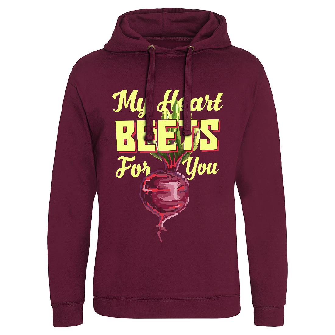 My Heart Beets For You Mens Hoodie Without Pocket Food B937