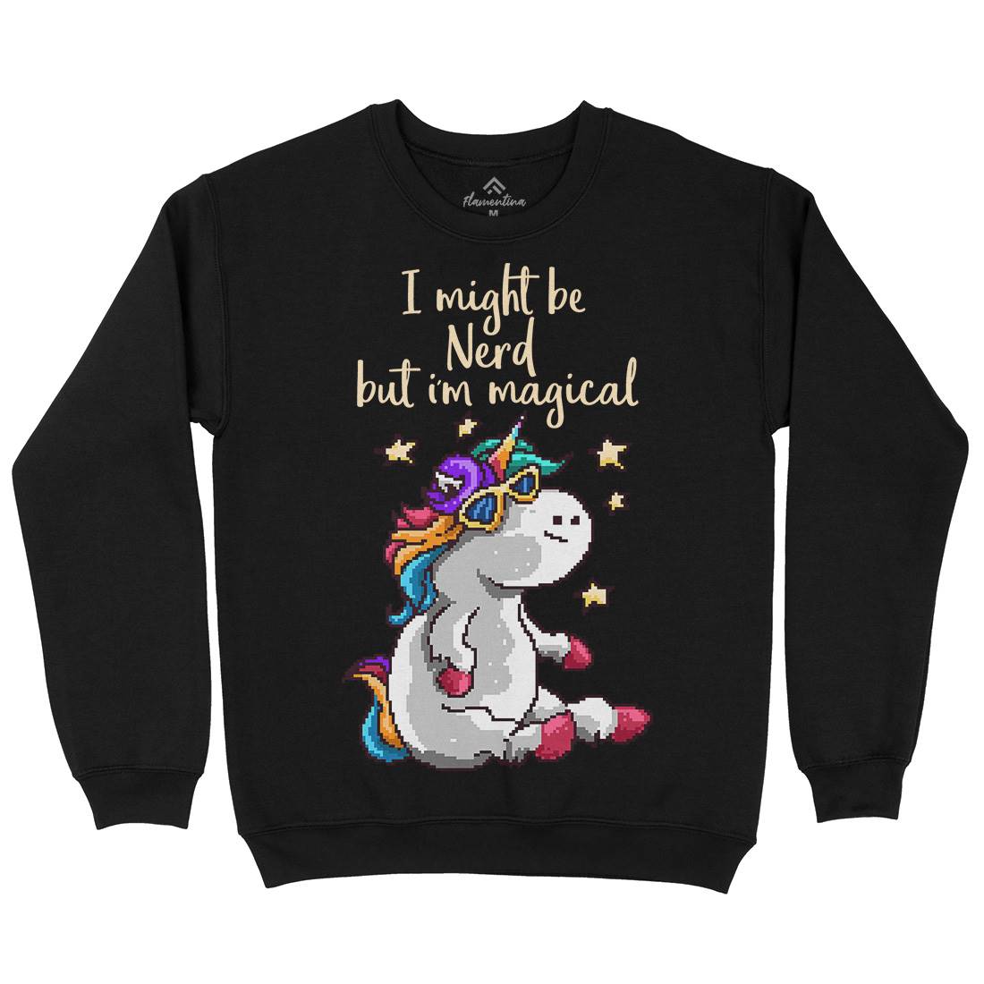 Nerd And Magical Kids Crew Neck Sweatshirt Retro B938