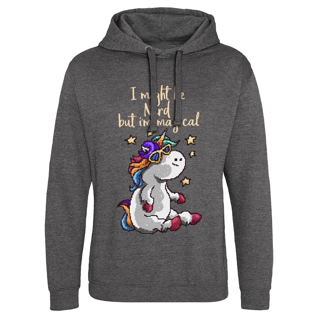 Nerd And Magical Mens Hoodie Without Pocket Retro B938