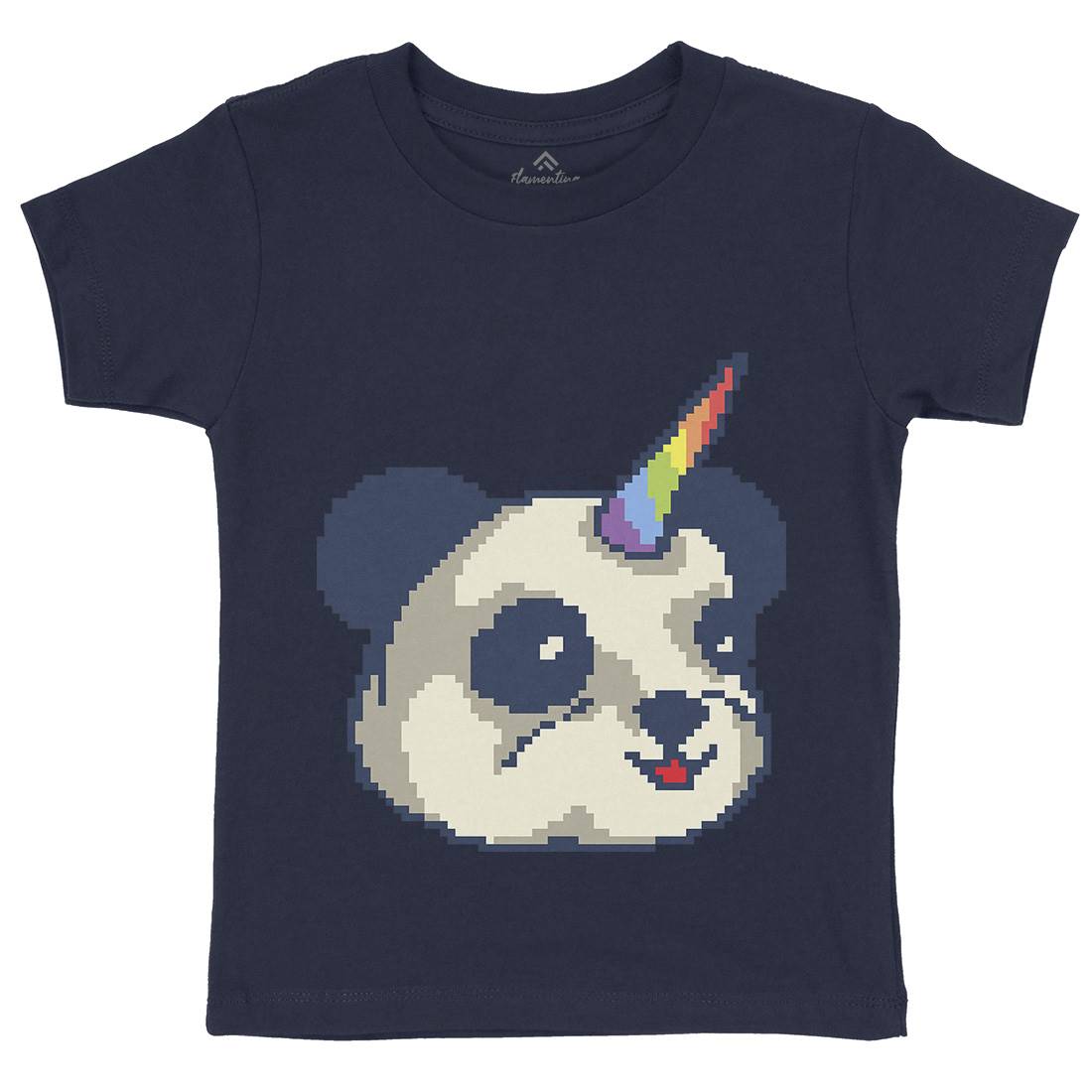 Pandacorn Kids Crew Neck T-Shirt Animals B945