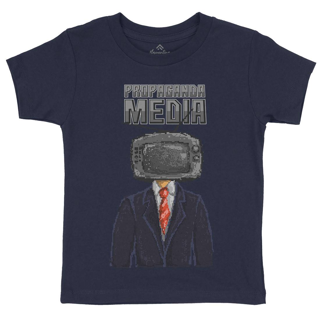 Propaganda Kids Crew Neck T-Shirt Illuminati B948