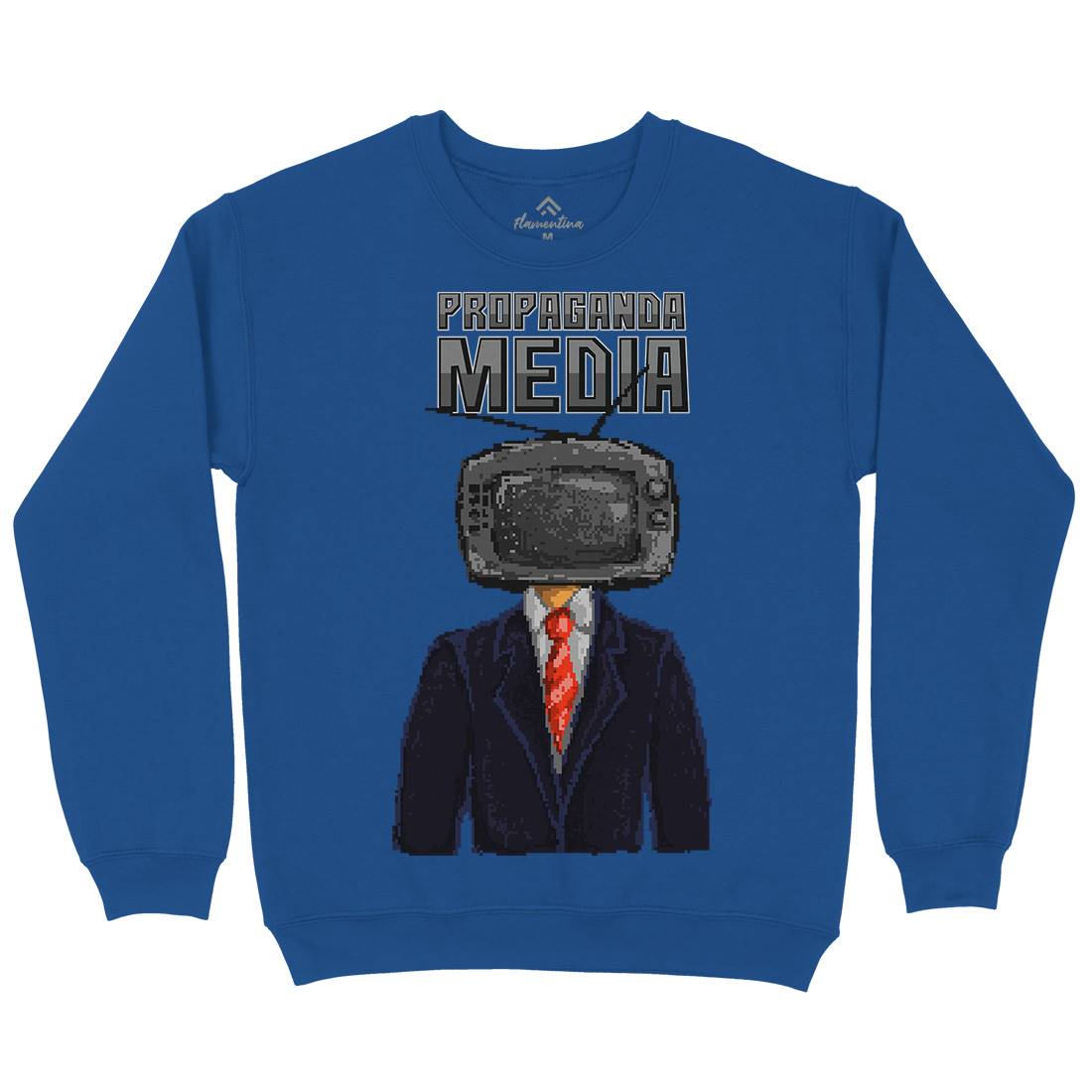 Propaganda Mens Crew Neck Sweatshirt Illuminati B948