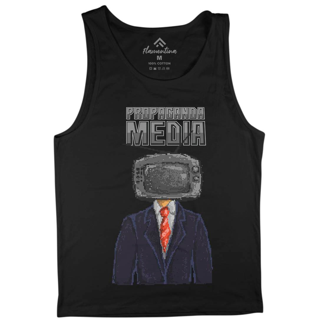 Propaganda Mens Tank Top Vest Illuminati B948