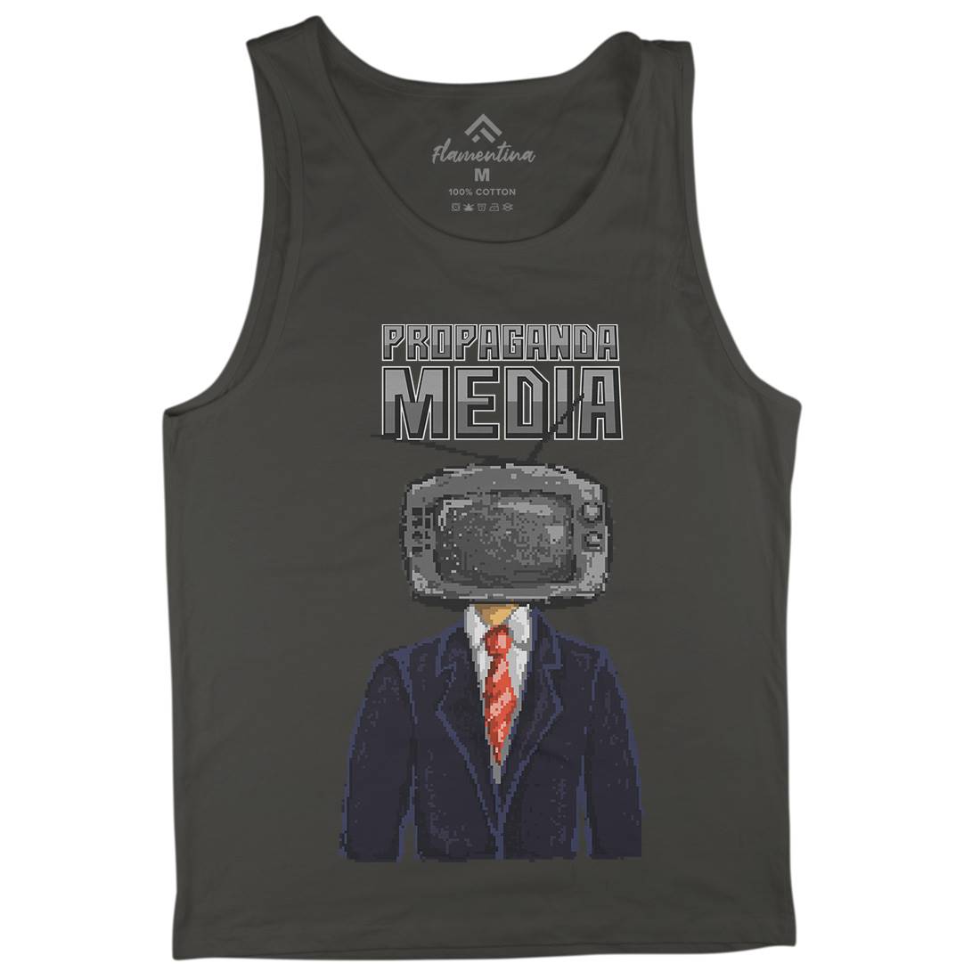 Propaganda Mens Tank Top Vest Illuminati B948