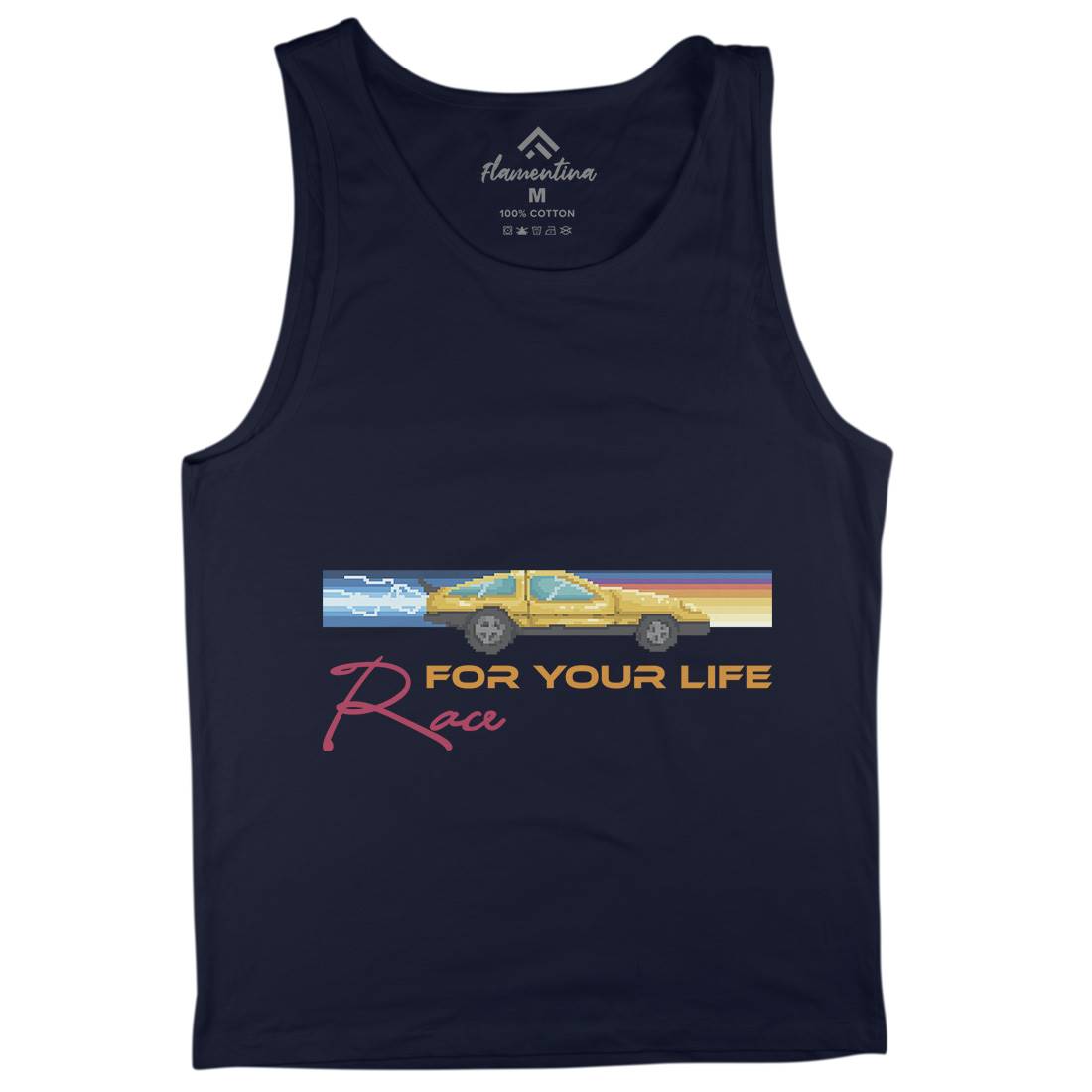 Race For Your Life Mens Tank Top Vest Cars B951