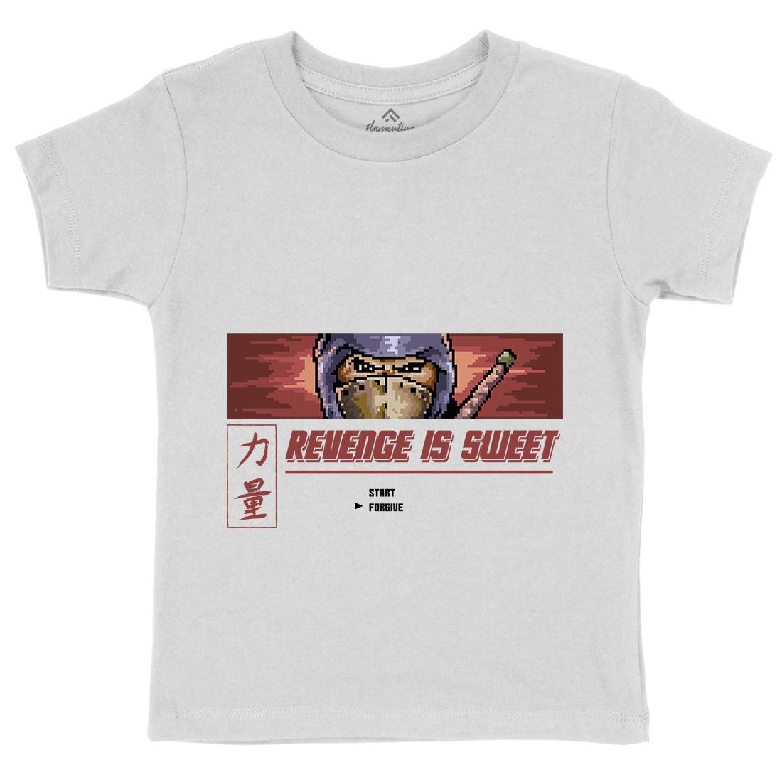 Revenge Is Sweet Kids Crew Neck T-Shirt Geek B953