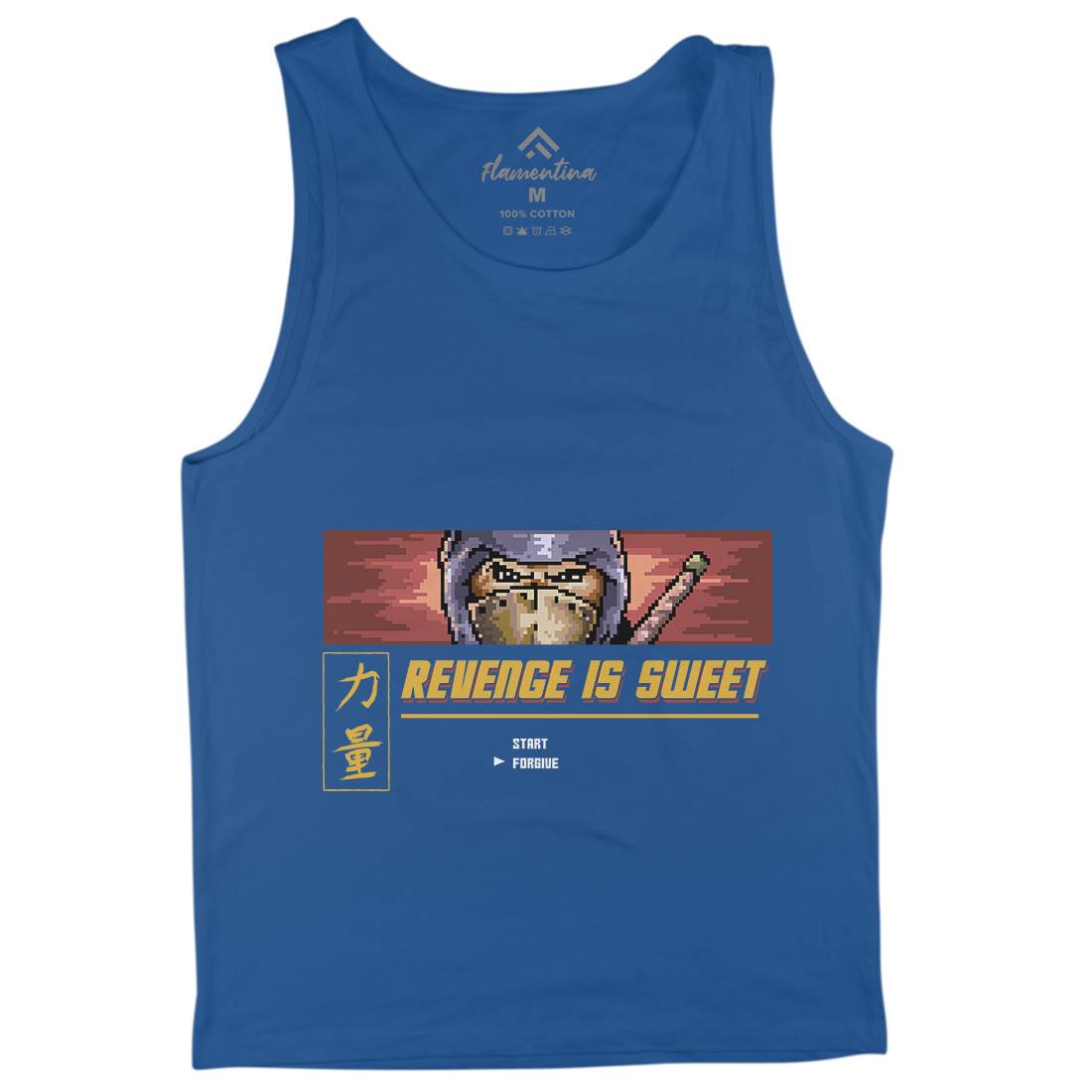 Revenge Is Sweet Mens Tank Top Vest Geek B953