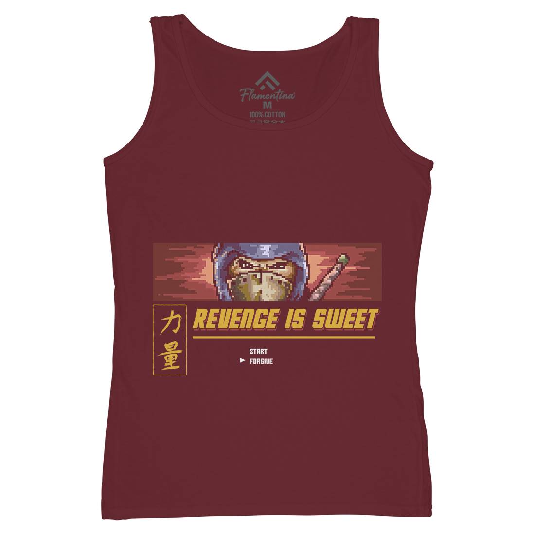 Revenge Is Sweet Womens Organic Tank Top Vest Geek B953