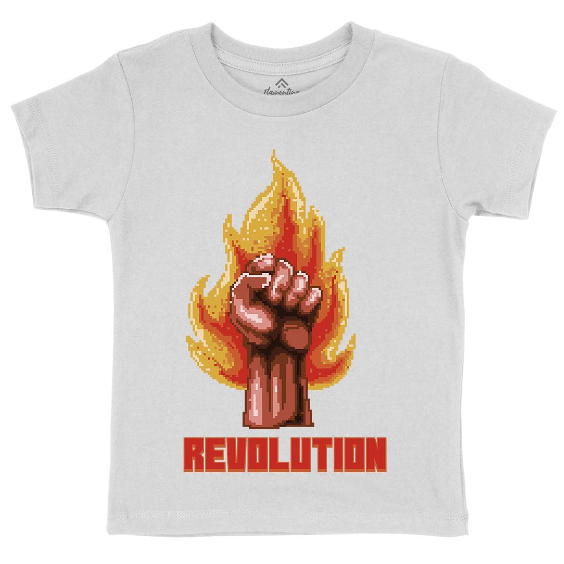 Revolution Kids Crew Neck T-Shirt Illuminati B954