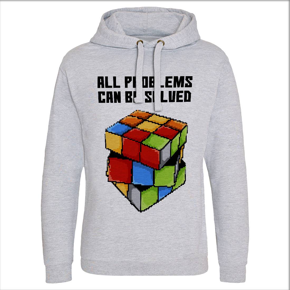 Solving Problems Mens Hoodie Without Pocket Retro B955