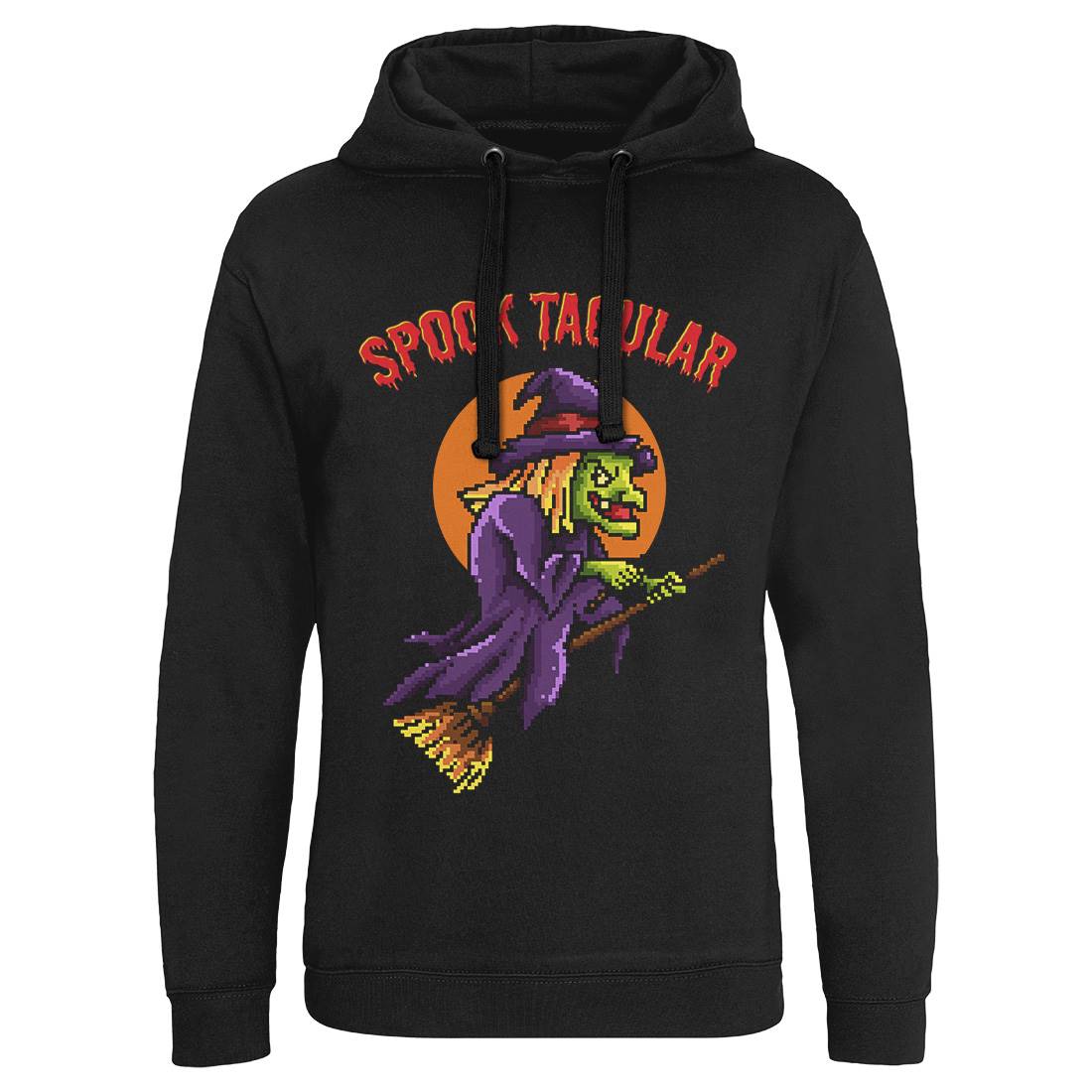 Spooktacular Witch Mens Hoodie Without Pocket Horror B958