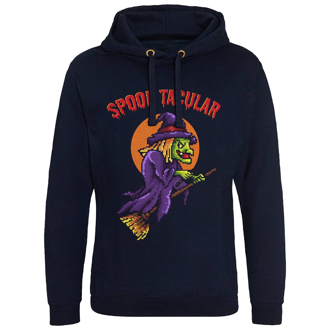 Spooktacular Witch Mens Hoodie Without Pocket Horror B958