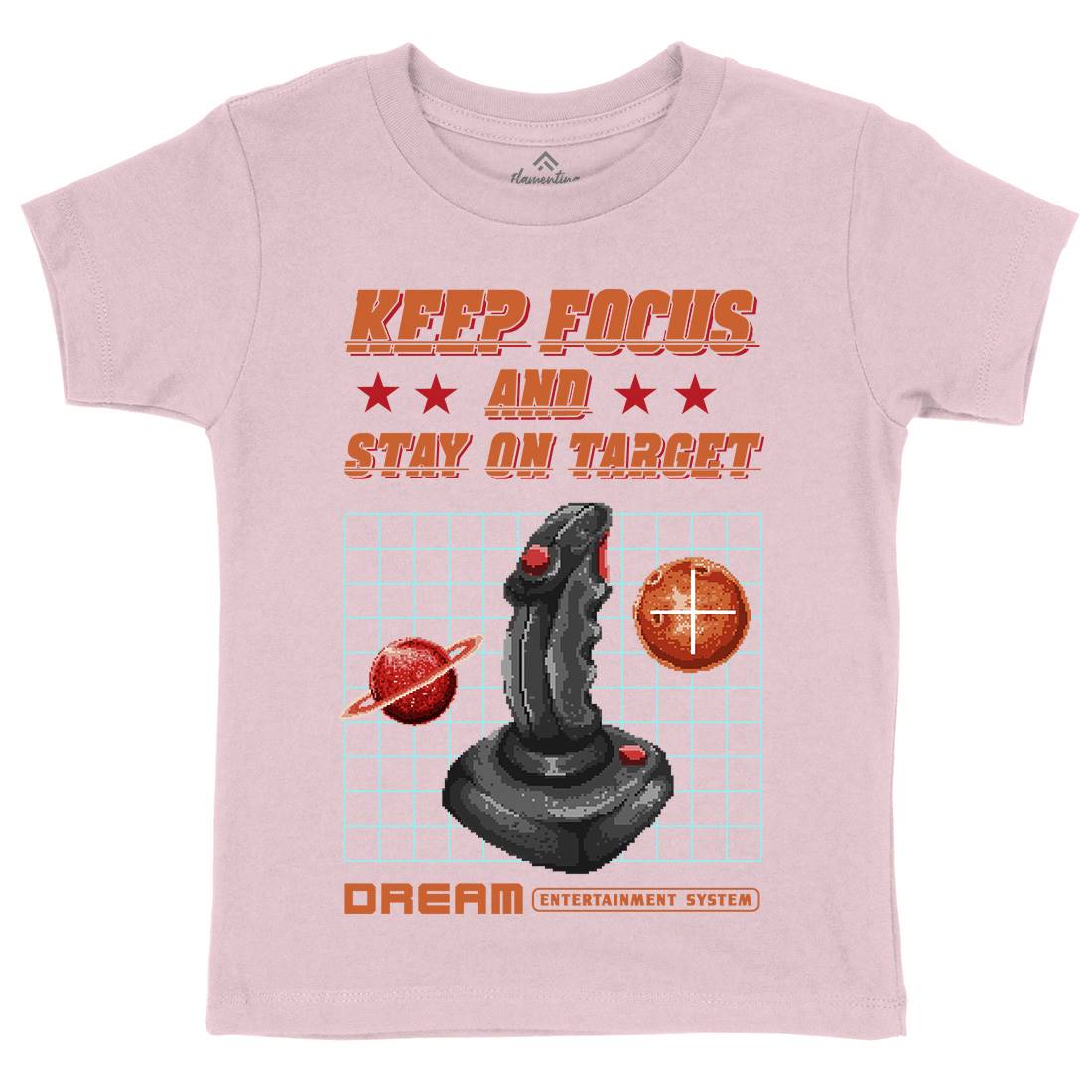 Stay On Target Kids Organic Crew Neck T-Shirt Geek B959