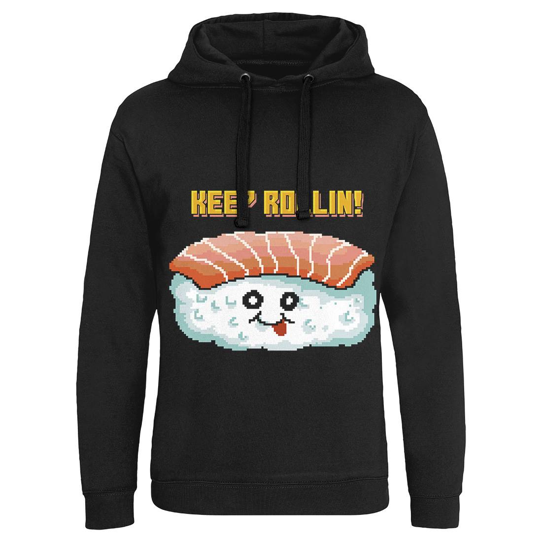 Sushi Art Food Character Mens Hoodie Without Pocket Food B963