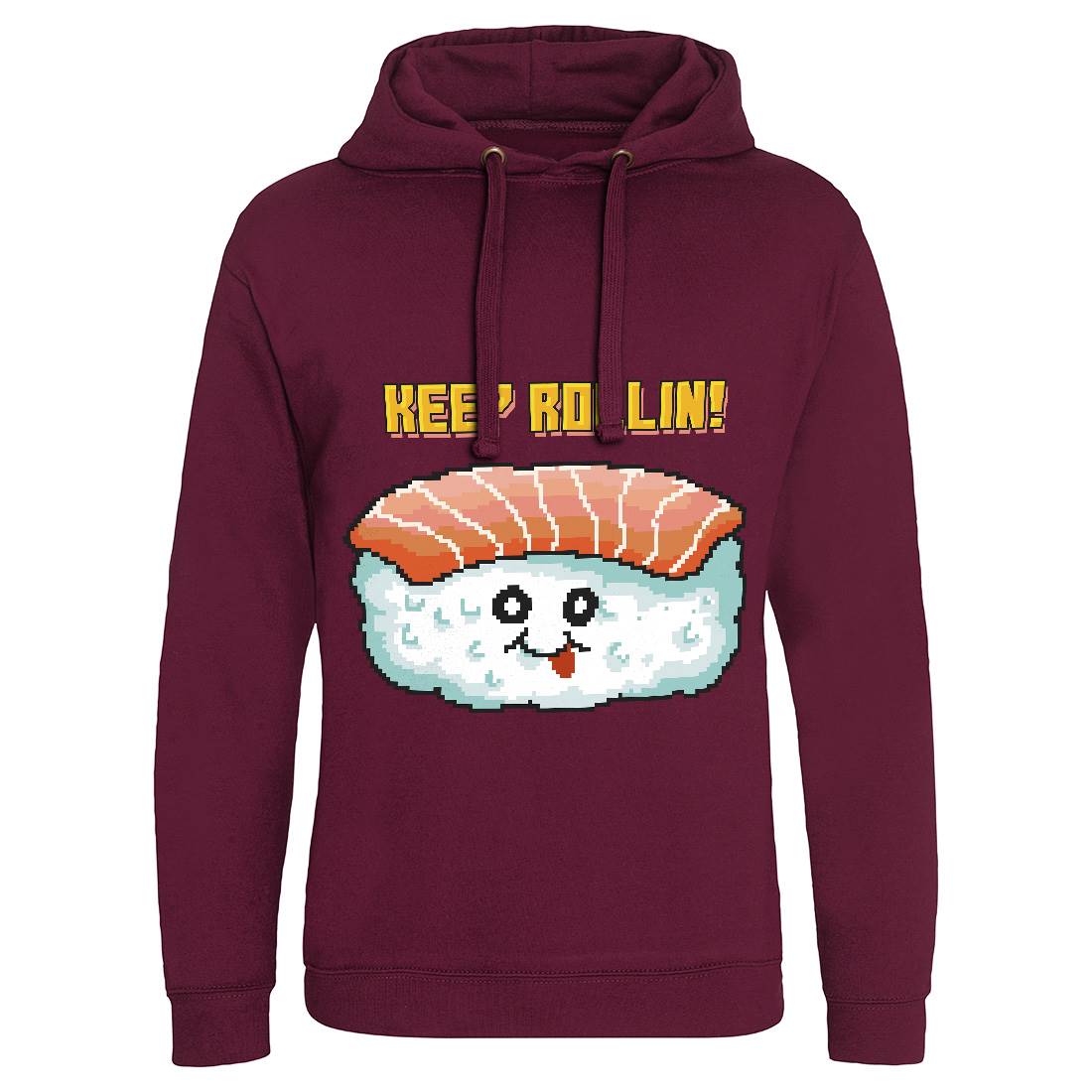 Sushi Art Food Character Mens Hoodie Without Pocket Food B963