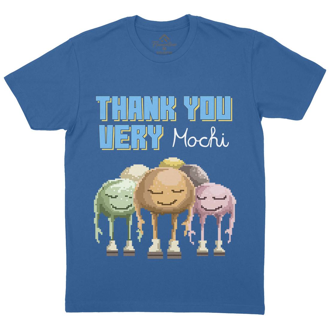 Thank You Very Mochi Mens Crew Neck T-Shirt Food B966