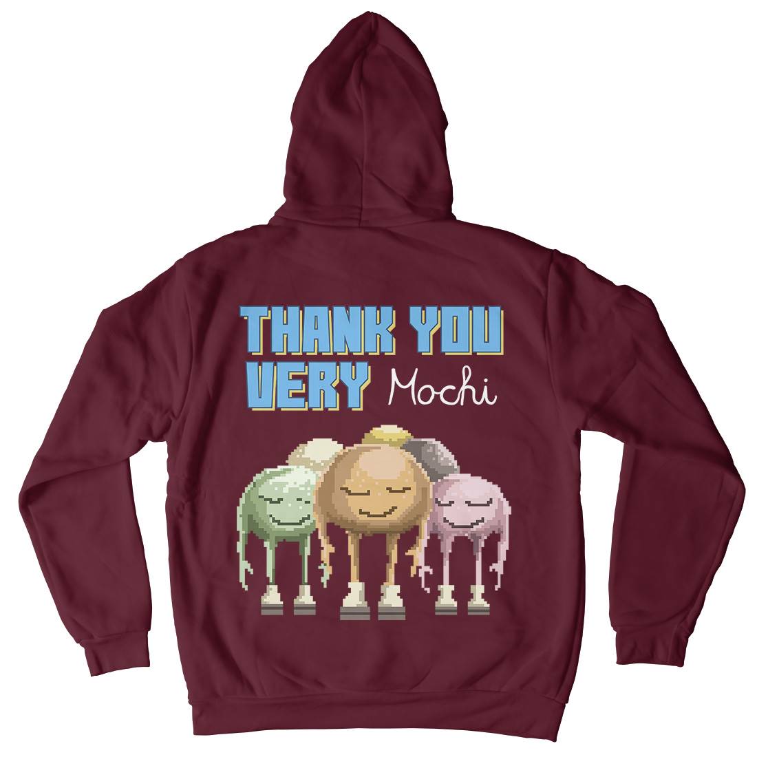 Thank You Very Mochi Mens Hoodie With Pocket Food B966
