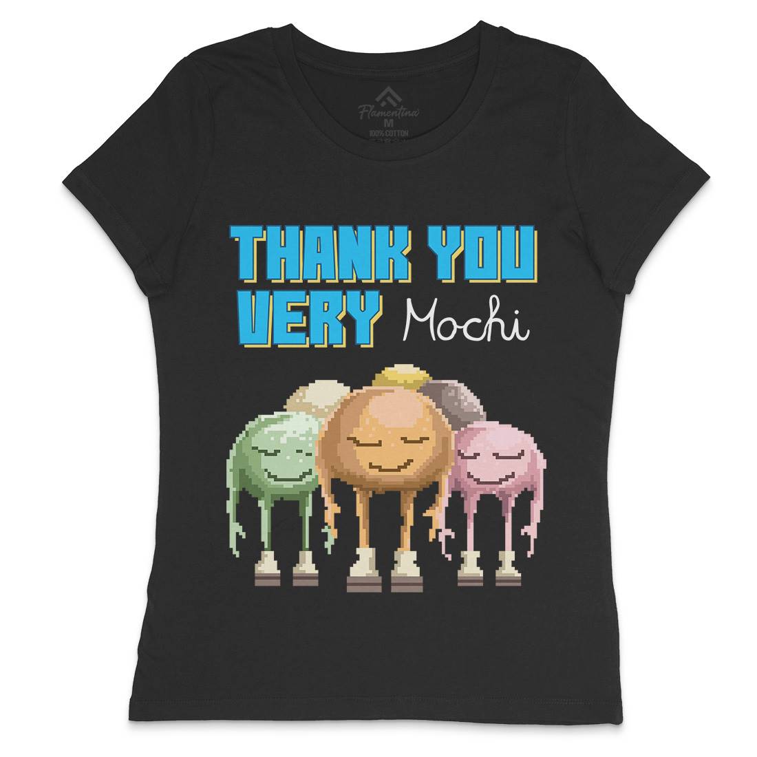 Thank You Very Mochi Womens Crew Neck T-Shirt Food B966