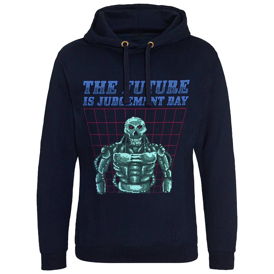 The Future Is Judgement Day Mens Hoodie Without Pocket Horror B968