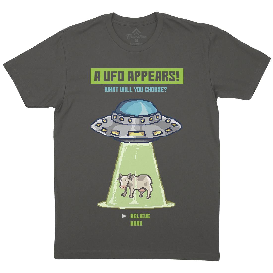 The Ufo Paradox Mens Crew Neck T-Shirt Space B969