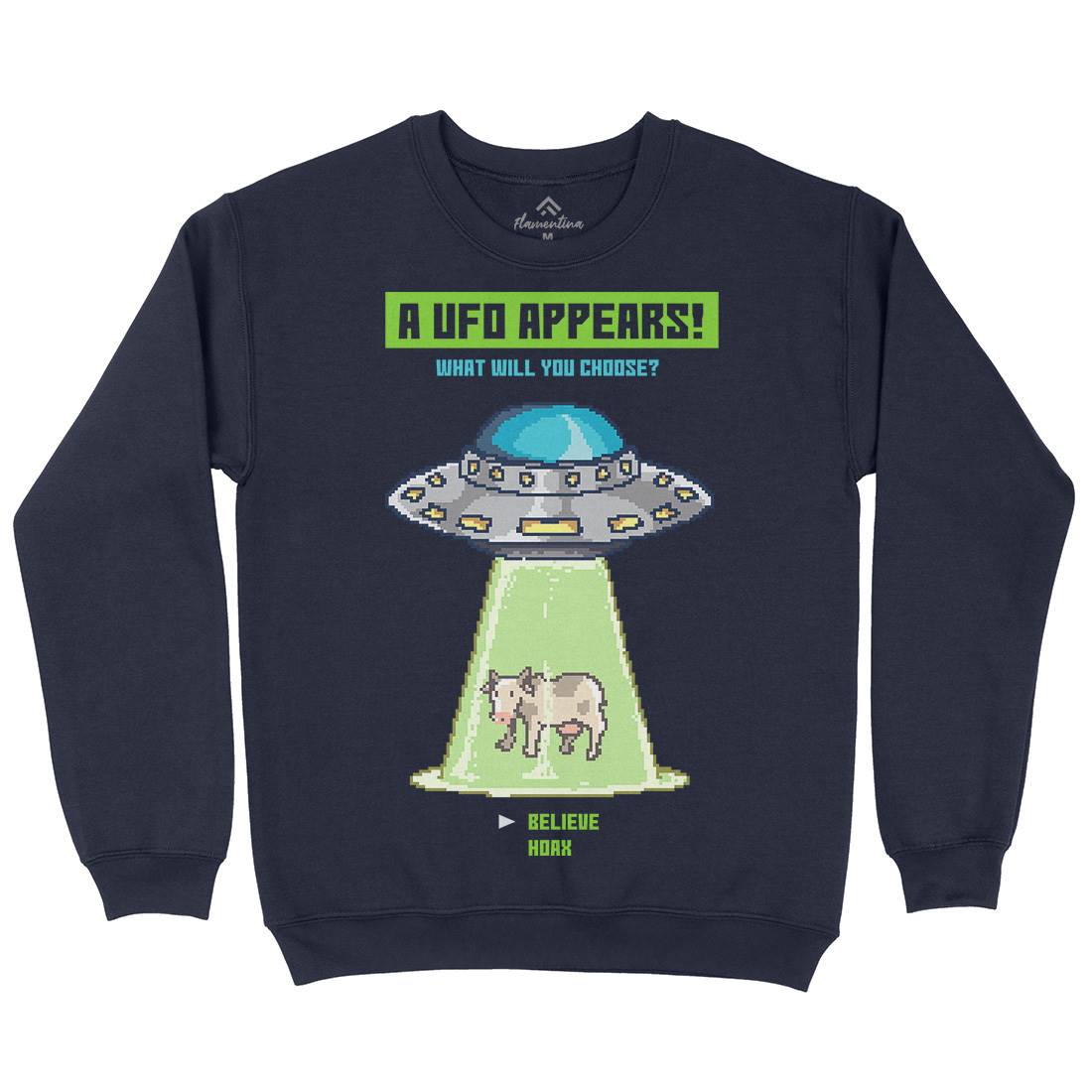 The Ufo Paradox Kids Crew Neck Sweatshirt Space B969