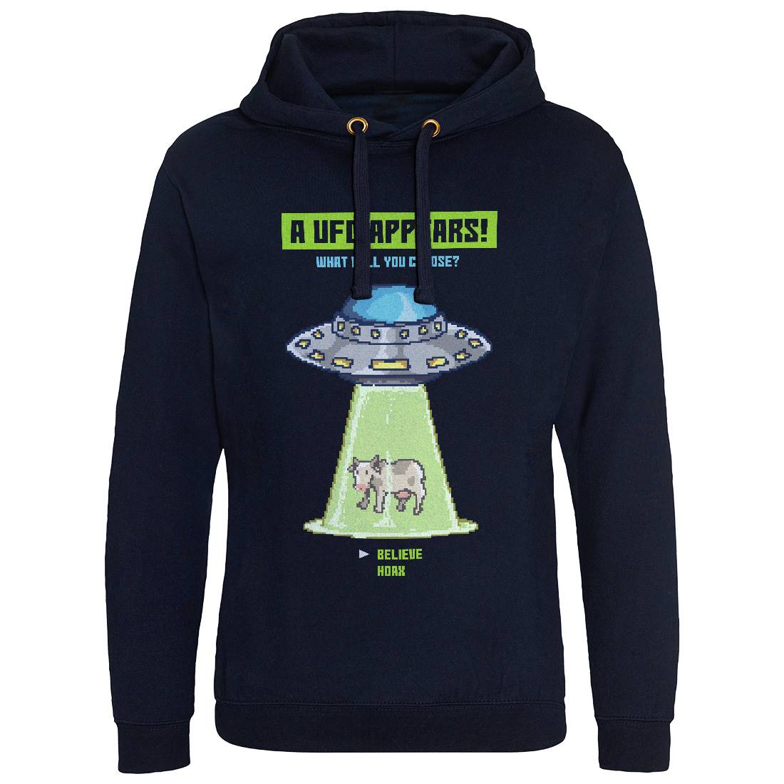 The Ufo Paradox Mens Hoodie Without Pocket Space B969