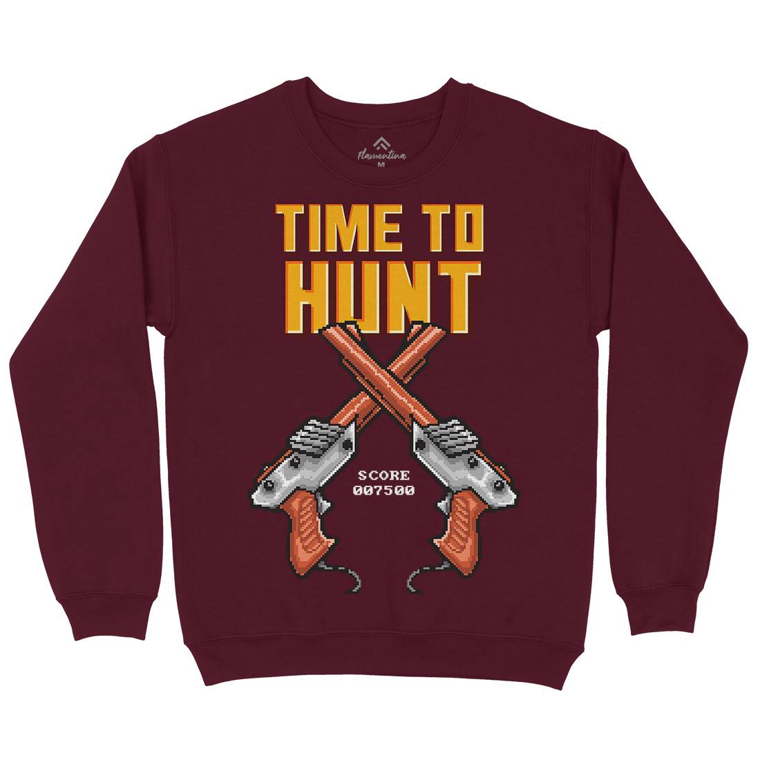 Time To Hunt Kids Crew Neck Sweatshirt Geek B971