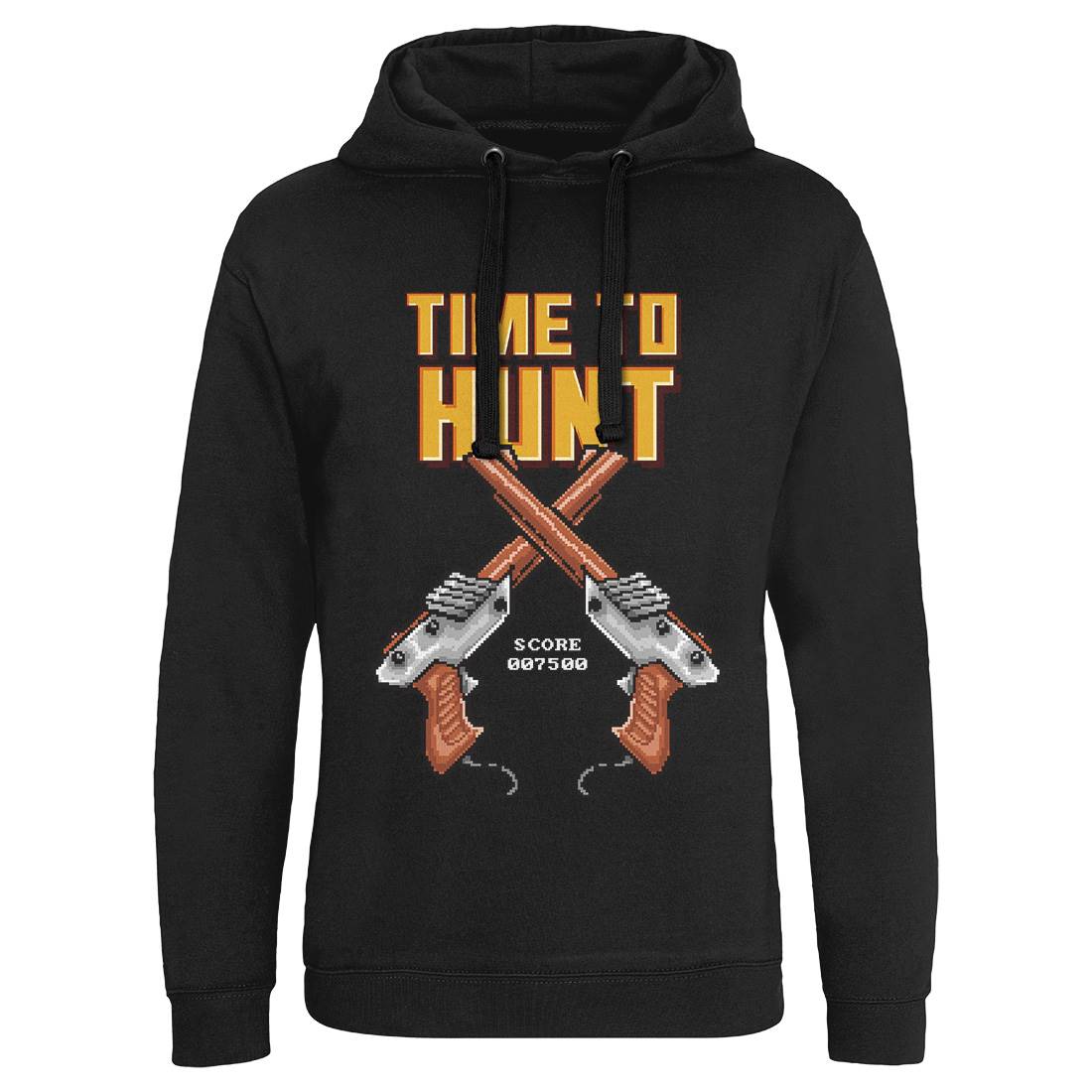 Time To Hunt Mens Hoodie Without Pocket Geek B971