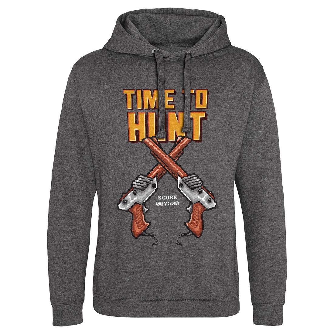 Time To Hunt Mens Hoodie Without Pocket Geek B971