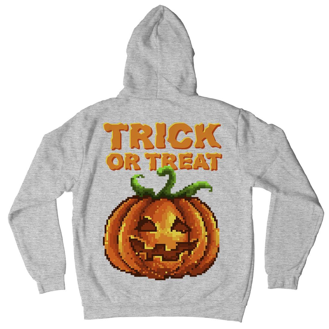 Trick Or Treat Halloween Jack O Lantern Kids Crew Neck Hoodie Horror B972